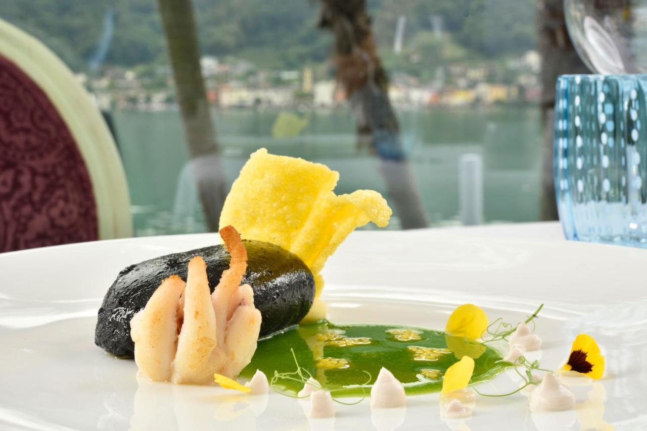 Swiss Diamond Hotel & Spa Morcote Exterior foto A modern Italian dish
